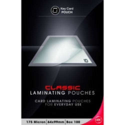 Picture of LAMINATING KEY POUCHES GBC CLASSIC 64X99