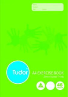 Picture of EXERCISE BOOK A4 D/3RDS 48 PAGE TUD