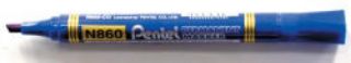 Picture of PERMANENT MARKER PENTELN860 BLUE