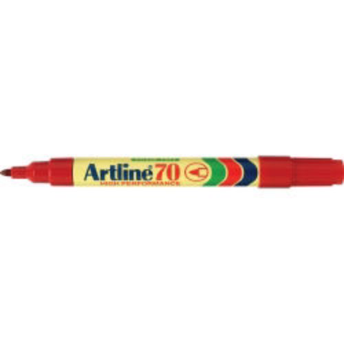 Picture of MARKER ARTLINE #70 BULLET TIP RED