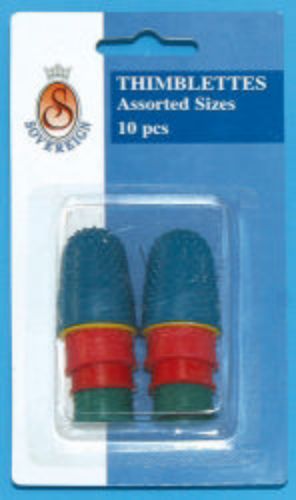 Picture of THIMBLETTES SOVEREIGN ASST SIZES PK10