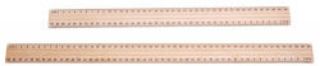 Picture of RULER CELCO 40CM METAL EDGE WOODEN