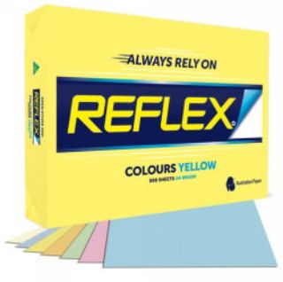 Picture of COPY PAPER REFLEX A4 TINTS YELLOW PK500