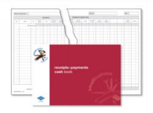 Picture of RECEIPTS & PAYMENTS CASH BOOK A4 SMALL B