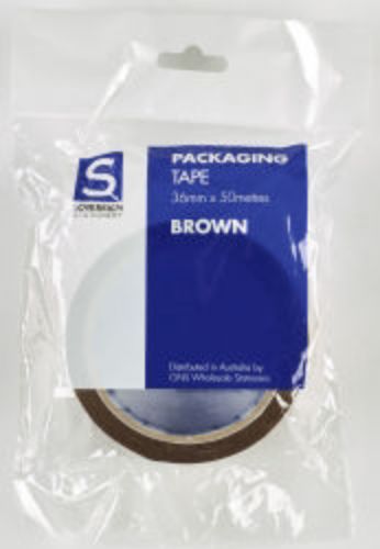 Picture of TAPE PACKAGING SOVEREIGN 36MMX50M BROWN