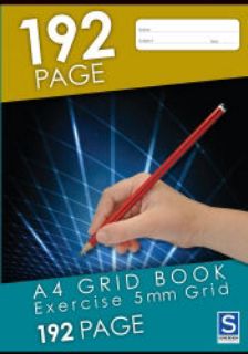 Picture of GRID BOOK GNS 5MM A4 192PG