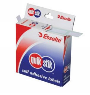 Picture of LABEL QUIK STIK DISP 24X40 WHITE