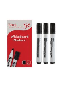 Picture of WHITEBOARD MARKER BLACK SINGLE