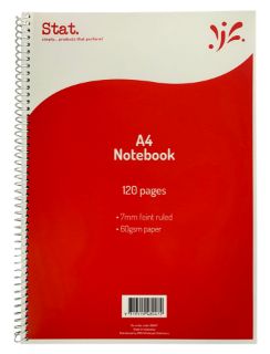 Picture of NOTEBOOK A4 120P