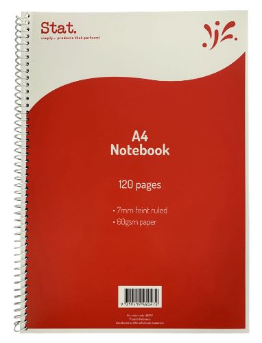 Picture of NOTEBOOK A4 120P