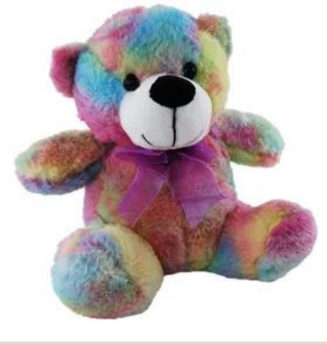 Picture of BEAR RAINBOW 23CM SITTING