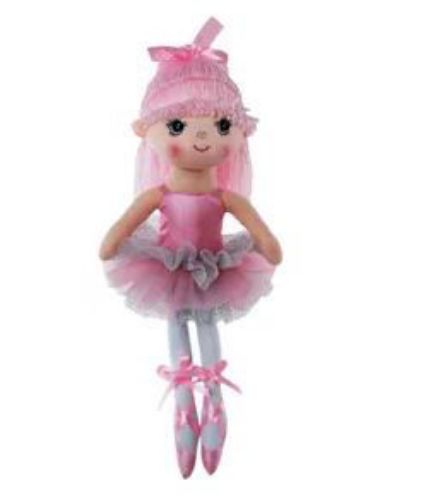 Picture of DOLL ELLIE PINK 34 CM