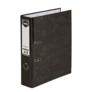 Picture of LEVER ARCH FILE FC PAPER SPINE BLACK