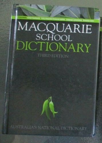 Picture of MACQUARIE SCHOOL DICTIONARY