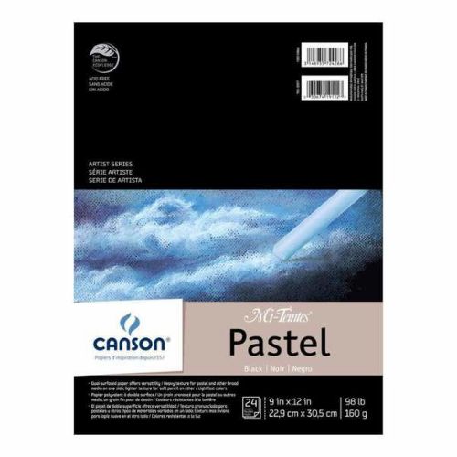 Picture of PASTEL PAD A3 CANSON BLACK