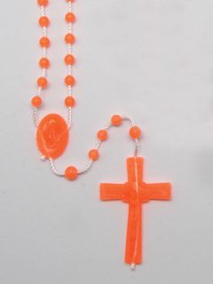 Picture of PLASTIC ROSARY FLURO