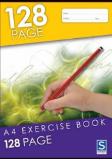 Picture of A4 EXERCISE BOOK 128PG