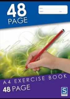 Picture of A4 EXERCISE BOOK 48P