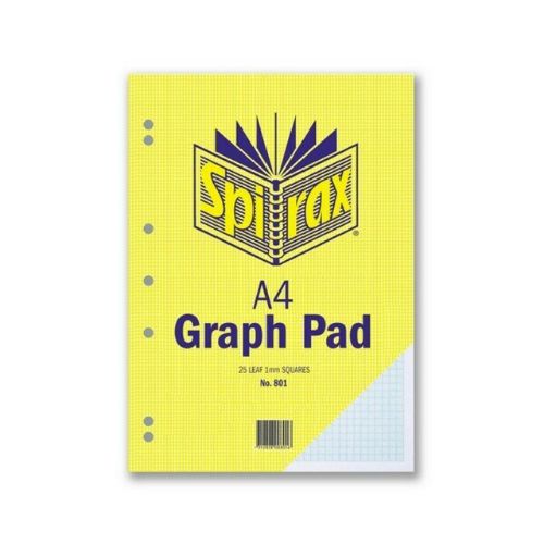 Picture of GRAPH PAD SPIRAX 801 A4 1MM