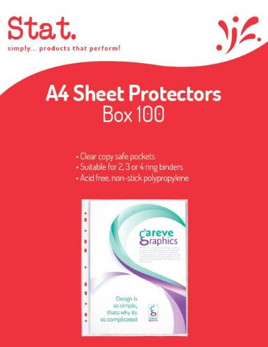 Picture of SHEET PROTECTORS BX 100